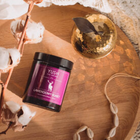 Lawendowy Bukiet - Świeca Sojowa duża