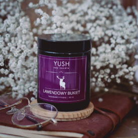 Lawendowy Bukiet - Świeca Sojowa duża