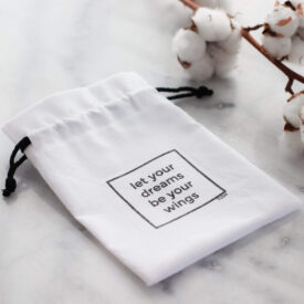 YUSH woreczek bawelniany na swiece 180ml