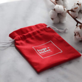 YUSH woreczek bawelniany na swiece 180ml