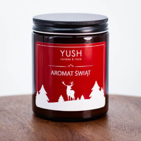 Aromat Świąt - Świąteczna Świeca Sojowa