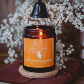 Bazylia Mandarynka - Świeca Sojowa
