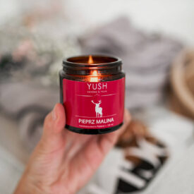 Pieprz Malina - Świeca Sojowa