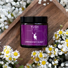 Lawendowy Bukiet - Świeca Sojowa