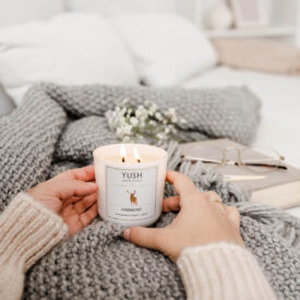 YUSH świeca sojowa Golden