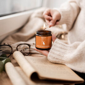 Bazylia Mandarynka - Świeca Sojowa