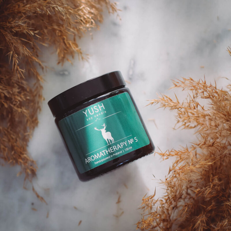 Aromatherapy no 5 - świeca sojowa