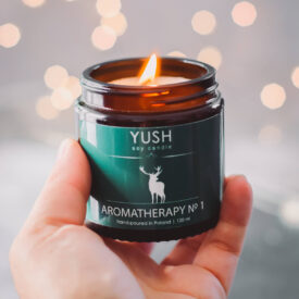 Yush świeca z olejkami eterycznymi Aromaptherapy