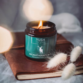 Yush świeca z olejkami eterycznymi Aromaptherapy