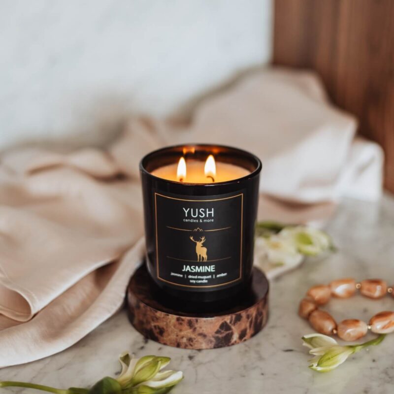 Jasmine - świeca sojowa jaśminowa 320ml
