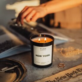 New York - zapachowa świeca sojowa