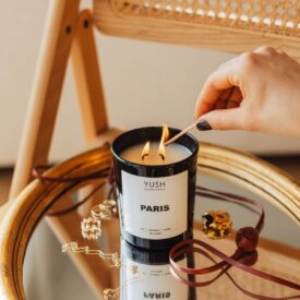 Paris -aromatyczna francuska świeca sojowa