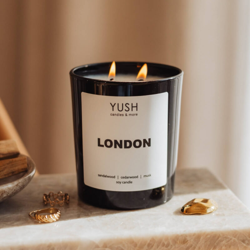 London -aromatyczna angielska świeca sojowa
