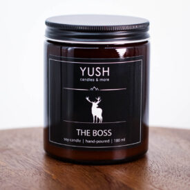 The Boss - świeca sojowa duża
