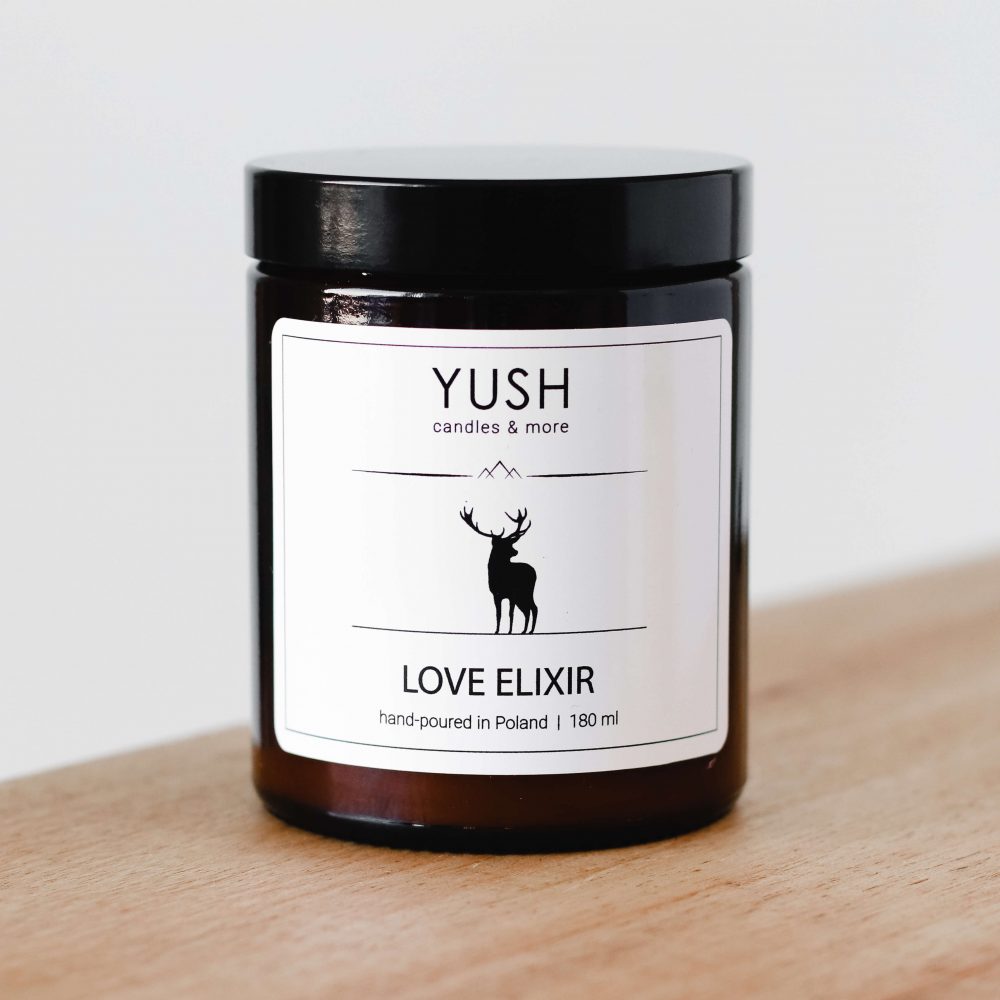 Love Elixir - świeca sojowa duża