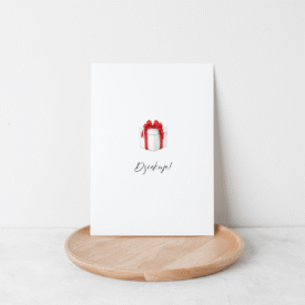 Kartka okolicznościowa Dziękuję - karnet