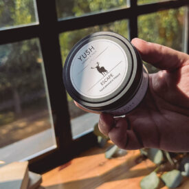 Swiece sojowe traveler w puszce