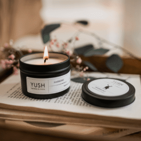 Świece traveler sojowe w puszce