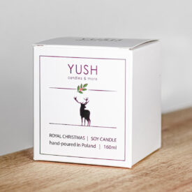 Royal Christmas świece sojowe