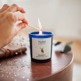 Aquarius - Świeca sojowa Zodiac Wodnik