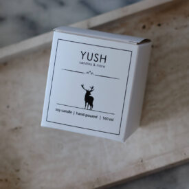 Classic - bezzapachowa świeca sojowa 160ml YUSH