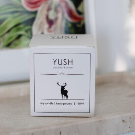 Classic - bezzapachowa świeca sojowa 160ml YUSH