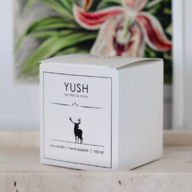 Classic - bezzapachowa świeca sojowa 160ml YUSH