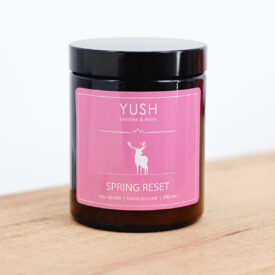 Świeca sojowa o zapachu rumianku i lawendy | Yush candles