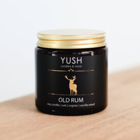 Old rum - Rumowa świeca sojowa