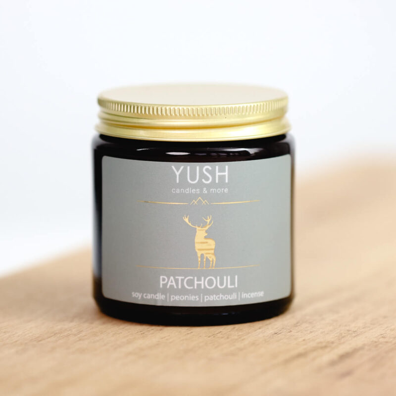 Patchouli - świeca sojowa