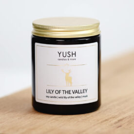 Lily of the valley - konwaliowa świeca sojowa