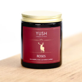 Roses - różana świeca sojowa