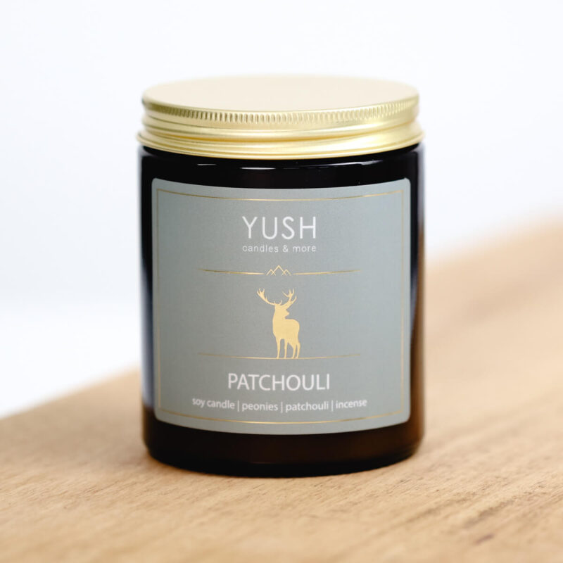 Patchouli - świeca sojowa