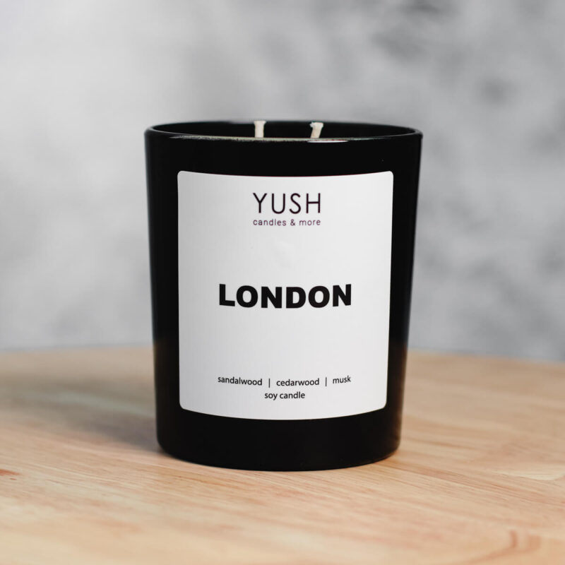 London -aromatyczna angielska świeca sojowa