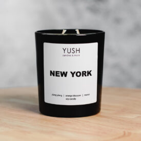 New York - zapachowa świeca sojowa