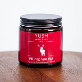 Pieprz Malina - świeca sojowa