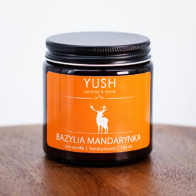 Bazylia Mandarynka - świeca sojowa