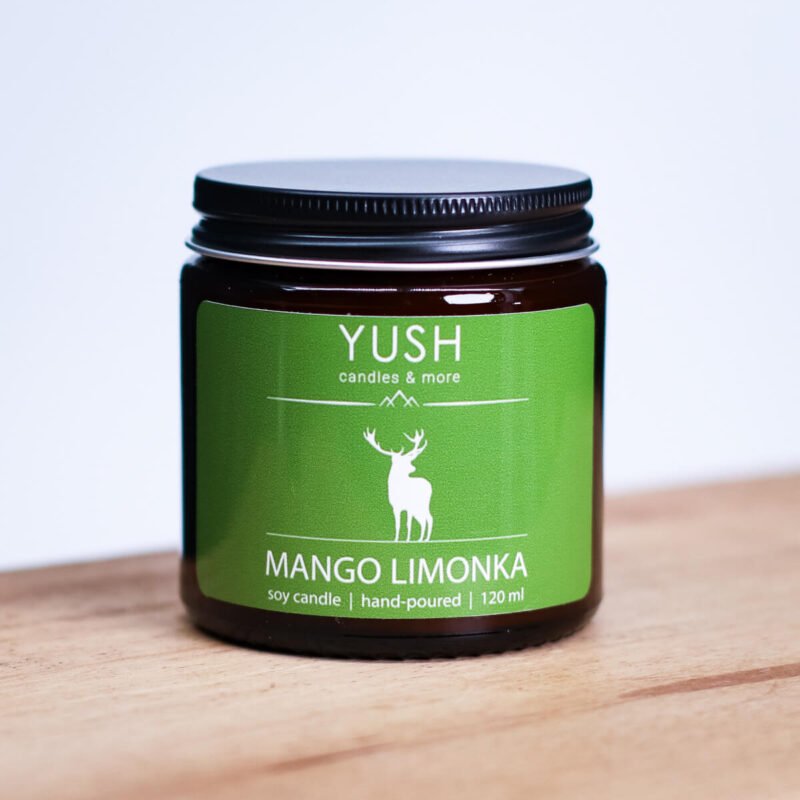 Mango Limonka - świeca sojowa