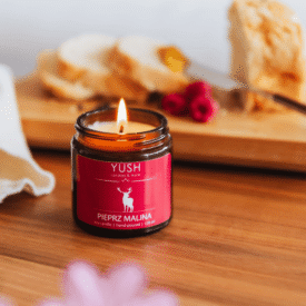 Pieprz Malina - Świeca Sojowa