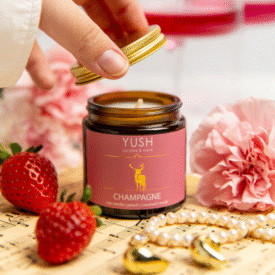 Champagne - świeca sojowa szampan