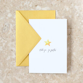 Karnet okolicznościowy Kartka dobrze, że jesteś