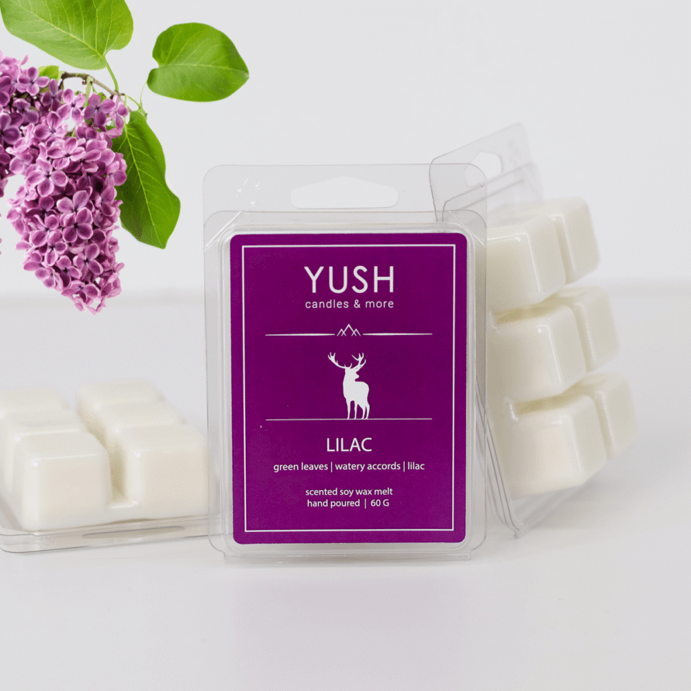 Lilac - wosk sojowy do kominków