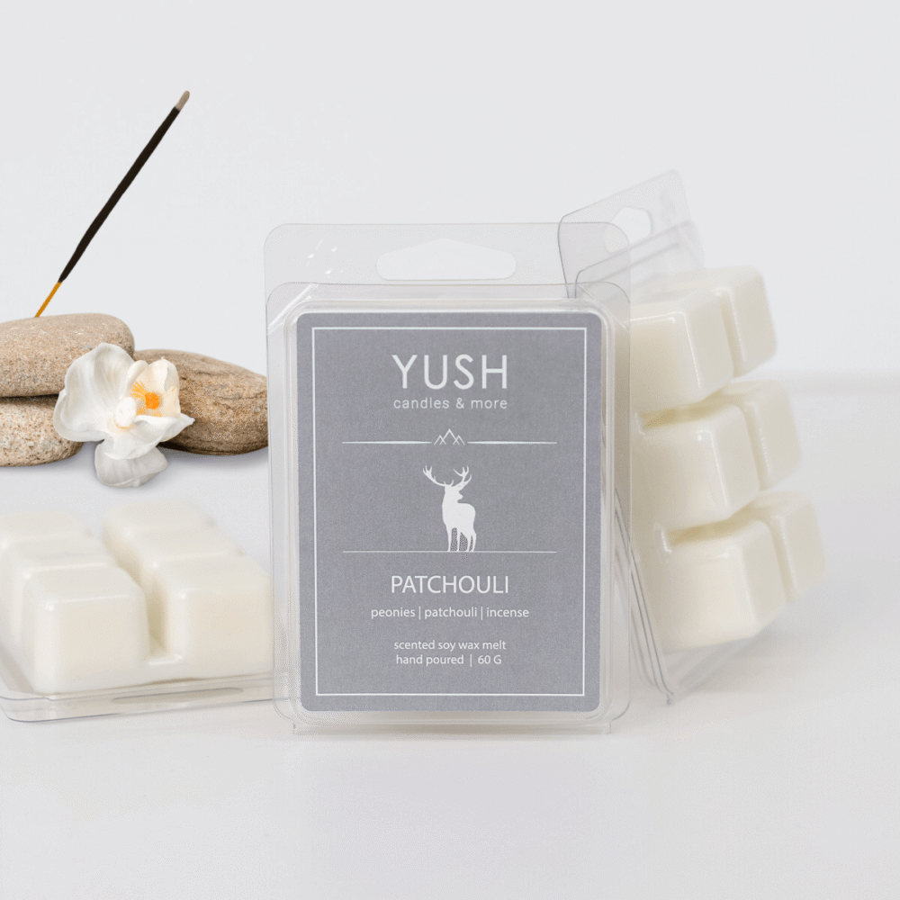 Patchouli - wosk sojowy do kominków