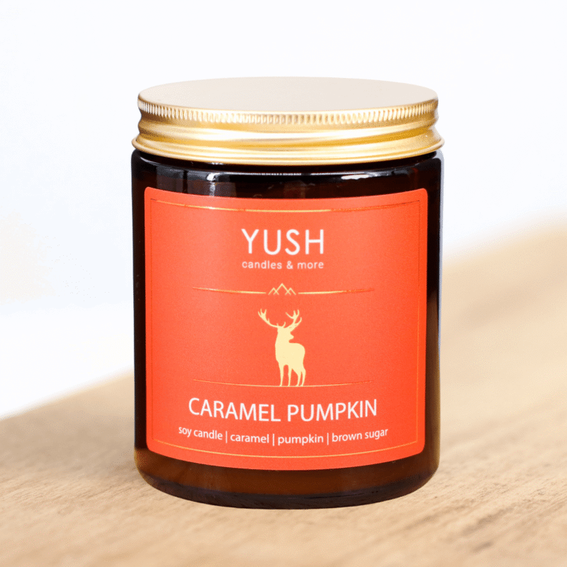 Caramel Pumpkin - jesienna świeca o zapachu karmelu i dyniu