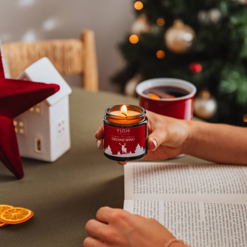 Świece sojowe świąteczne - YUSH candles & more