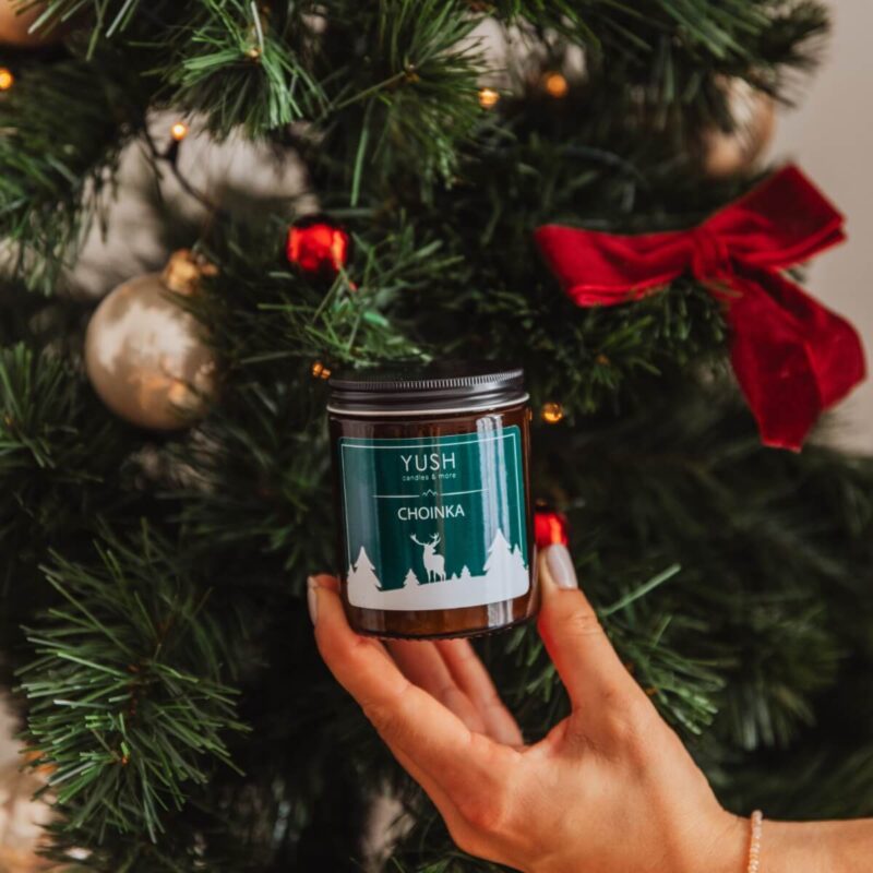 Świece sojowe świąteczne - YUSH candles & more