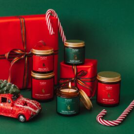 Świece sojowe świąteczne - YUSH candles & more