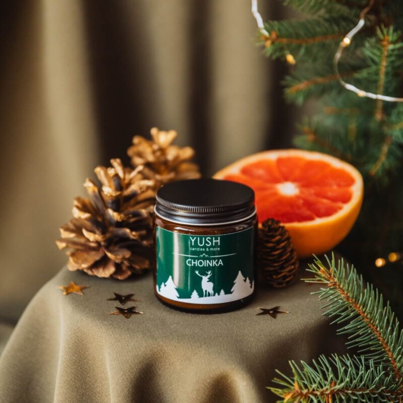 Świece sojowe świąteczne - YUSH candles & more