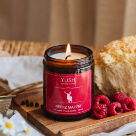 Pieprz Malina - Świeca Sojowa duża
