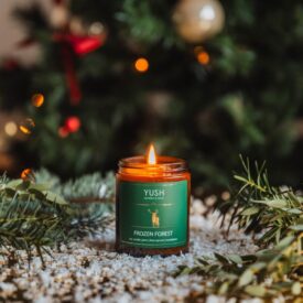 Świece sojowe świąteczne - YUSH candles & more